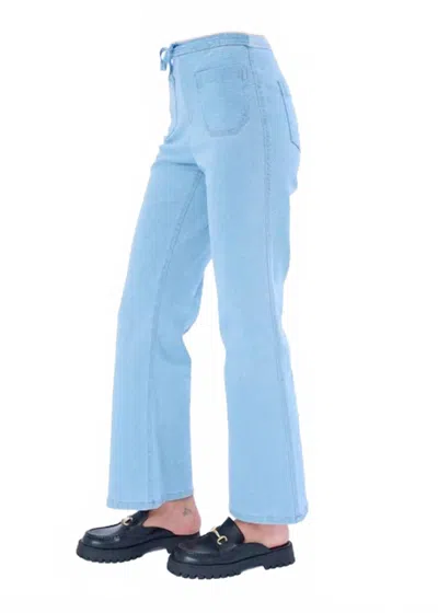 Marrakech Quinn Pull On Denim - New York Wash In Blue In Blue