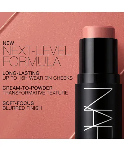 Nars The Multiple Soft Blur Blush Stick For Cheeks, Eyes And Lips Behave 0.28 Oz/8 G In Multi