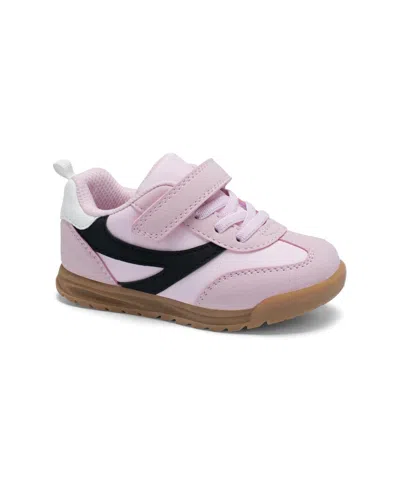 Carter's Girls 6t-12 Remi Hook And Loop Shoes In Pink