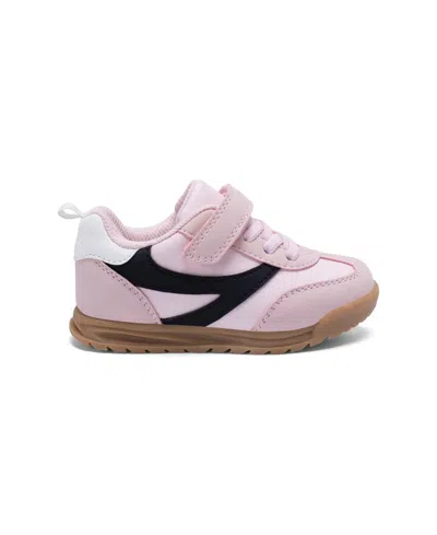 Carter's Girls 6t-12 Remi Hook And Loop Shoes In Pink