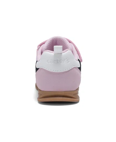 Carter's Girls 6t-12 Remi Hook And Loop Shoes In Pink