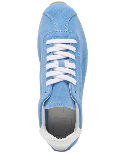 Dolce Vita Serina Sneakers Blue Suede In Blue
