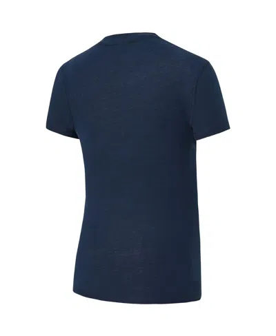 Concepts Sport Women's 2-piece Navy/gray Dallas Cowboys Avondale T-shirt And Pants Flannel Pj Set In Multi