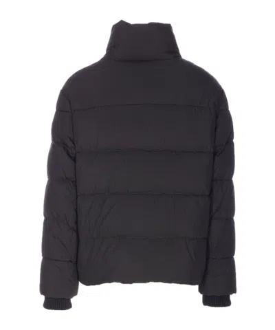 Tatras High Neck Quilted Jacket Pockets In Black