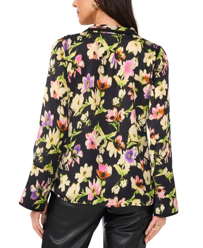 Vince Camuto Floral Print Blouse In Multi