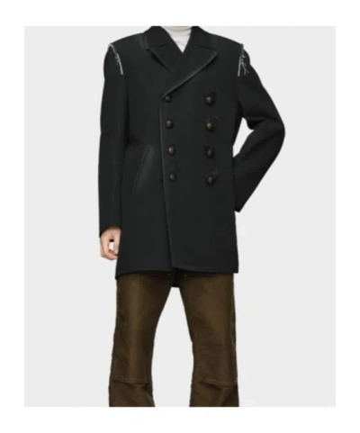 Maison Margiela Versatile Coat With Removable Inner Layer In Black