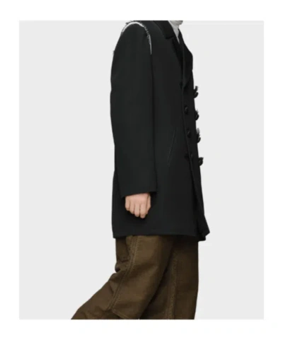Maison Margiela Versatile Coat With Removable Inner Layer In Black