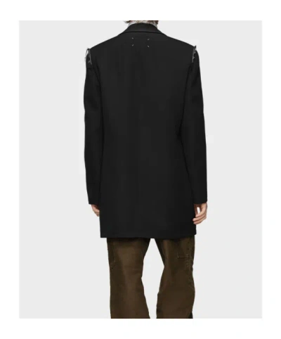 Maison Margiela Versatile Coat With Removable Inner Layer In Black