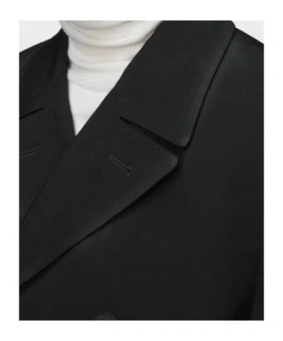 Maison Margiela Versatile Coat With Removable Inner Layer In Black