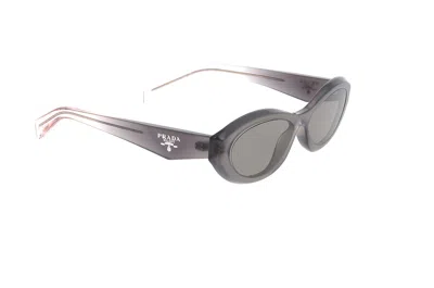 Prada Full Frame Sunglasses In Brown