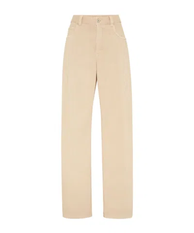 Brunello Cucinelli Multi-pocket Casual Pants In Neutral