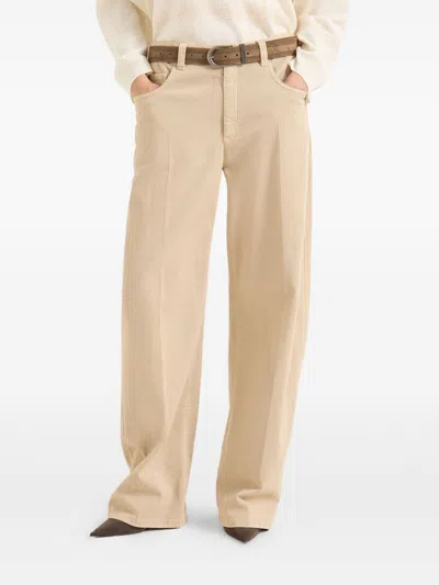 Brunello Cucinelli Multi-pocket Casual Pants In Neutral