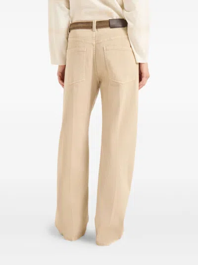Brunello Cucinelli Multi-pocket Casual Pants In Neutral