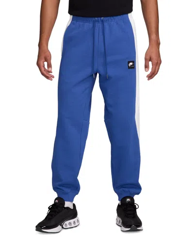 Nike Men's Air Fleece Joggers In Blue