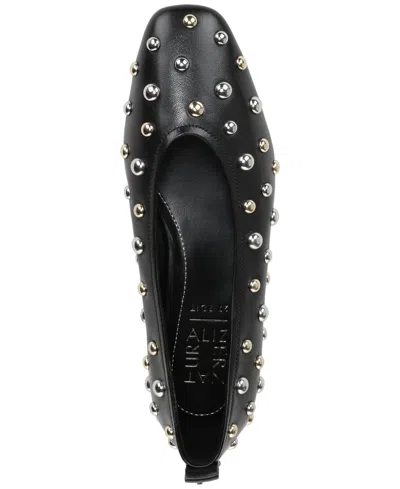 Naturalizer Carla 2 Womens Leather Slip On Ballet Flats In Multi