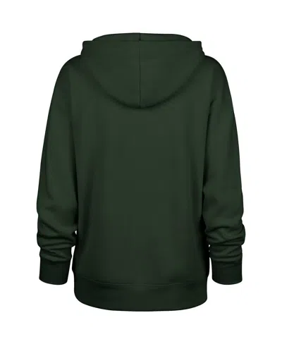 47 Brand Women'sâ Green Bay Packers Whirlwind Naomi Pullover Hoodie In Green