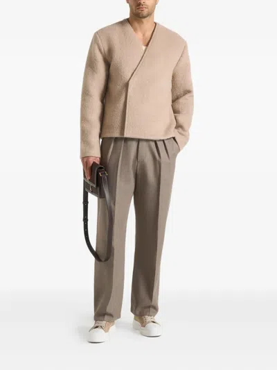 Manière De Voir Loris Jacket In Neutral