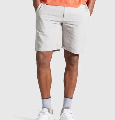United By Blue Hemp Woven Shorts In White In White