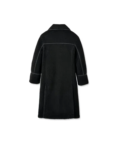 Ugg Sema Fluff Coat In Black