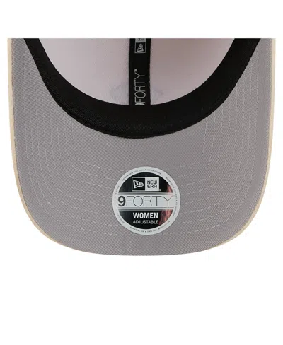 New Era Women's Cream Buffalo Bills Comfy 9forty Adjustable Hat In Neutral