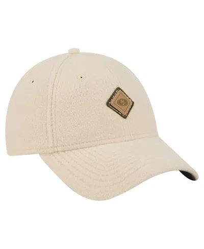 New Era Women's Cream Buffalo Bills Comfy 9forty Adjustable Hat In Neutral