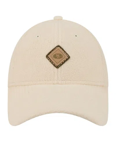 New Era Women's Cream Buffalo Bills Comfy 9forty Adjustable Hat In Neutral