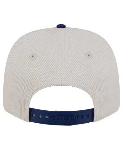 New Era Men's Cream/dark Blue Philadelphia Phillies Loyal 9seventy Adjustable Hat In Gray