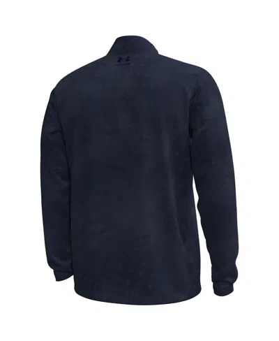 Under Armour Men's Navy Notre Dame Fighting Irish Freedom Collection Armorfuse Half-zip Top In Blue