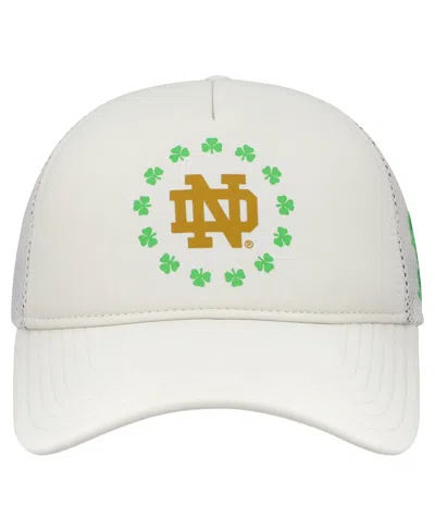 Under Armour Men's Cream Notre Dame Fighting Irish Cheer Her Name Sport Style Foam Adjustable Hat In White
