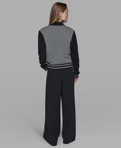 Karl Lagerfeld Cardigan Sweater In Multi