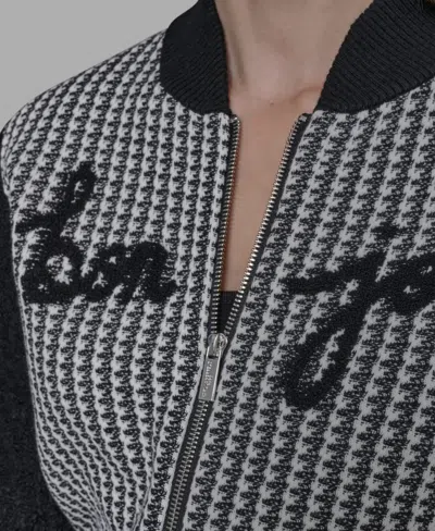 Karl Lagerfeld Cardigan Sweater In Multi
