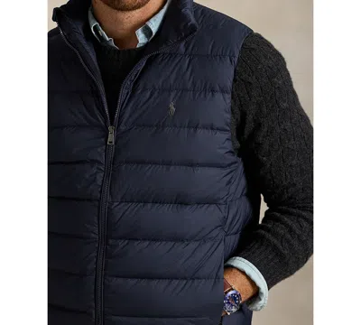 Polo Ralph Lauren Ralph Lauren The Colden Packable Down Vest In Blue
