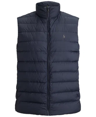 Polo Ralph Lauren Ralph Lauren The Colden Packable Down Vest In Blue