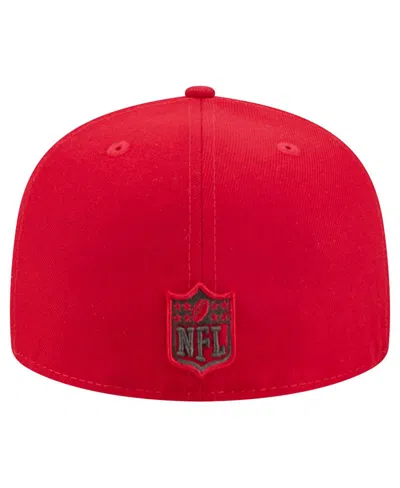 New Era Men's Red Tampa Bay Buccaneers Tri-hit 59fifty Fitted Hat In Red