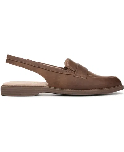 Soul Naturalizer Yeah Slingback Penny Loafers In Brown