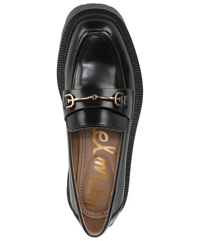 Sam Edelman Leah Platform Loafers In Black