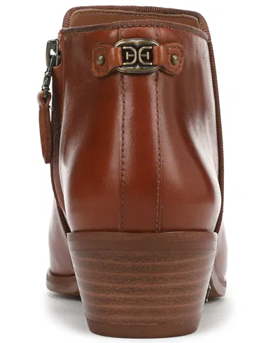 Sam Edelman Women's Petty Zip Short Boots In Brown