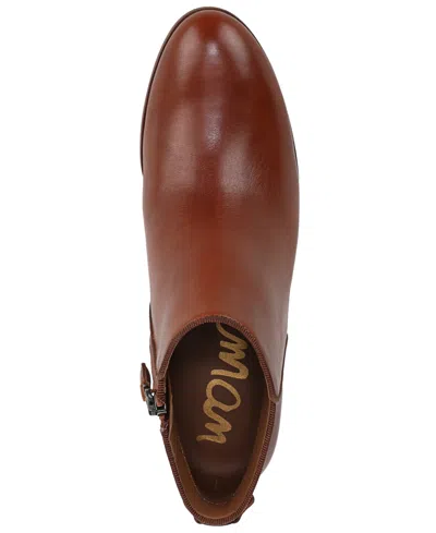 Sam Edelman Women's Petty Zip Short Boots In Brown