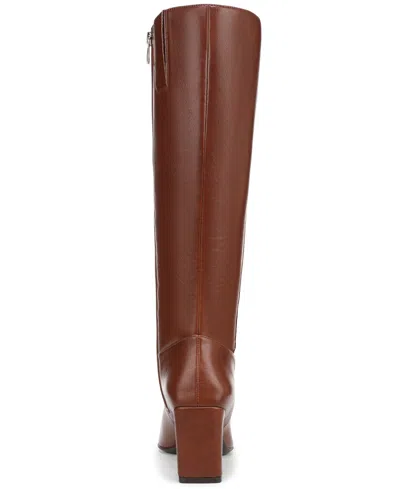 Naturalizer Women's Nona Wide Calf Zip Tall Boots In Animal Print