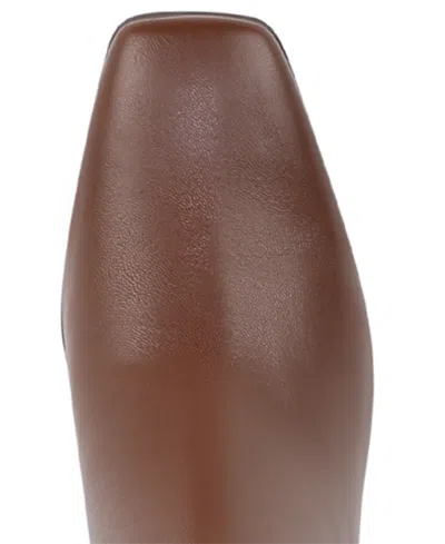 Naturalizer Women's Nona Extra Wide Calf Zip Tall Boots In Brown