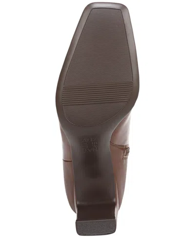 Naturalizer Women's Nona Extra Wide Calf Zip Tall Boots In Brown