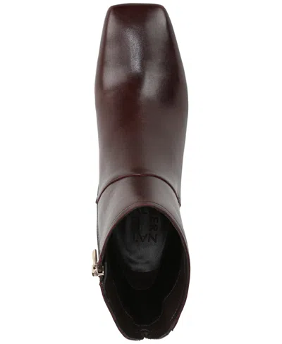 Naturalizer Women's Christine Zip Short Boots In Brown