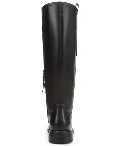 Naturalizer Women's Ontime Extra Wide Calf Zip Tall Boots In Black