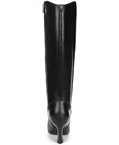 Naturalizer Women's Emily Wide Calf Zipper Tall Boots In Black