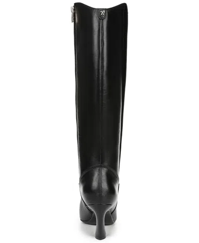 Naturalizer Women's Emily Wide Calf Zipper Tall Boots In Black