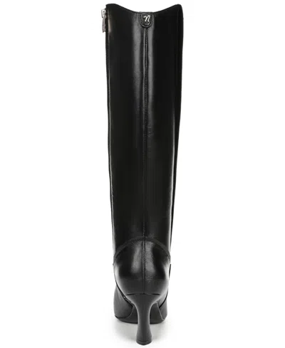 Naturalizer Women's Emily Wide Calf Zipper Tall Boots In Black