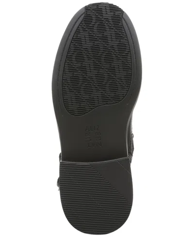 Naturalizer Women's Optimus-stud Western Short Boots In Black