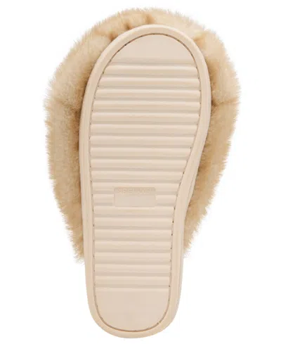 Steve Madden Women's Poof Cozy Slides Slippers In Brown