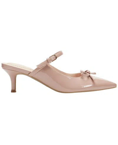 Bandolino Women's Amoss Mary Jane Kitten Heel Pumps In Neutral