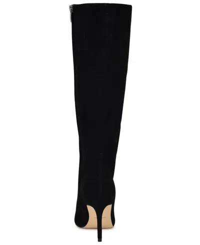 Nine West Women's Richy Tall Stiletto Boots In Black